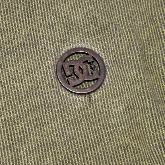 Green DC large zip up light jacket - Picture 2 of 7